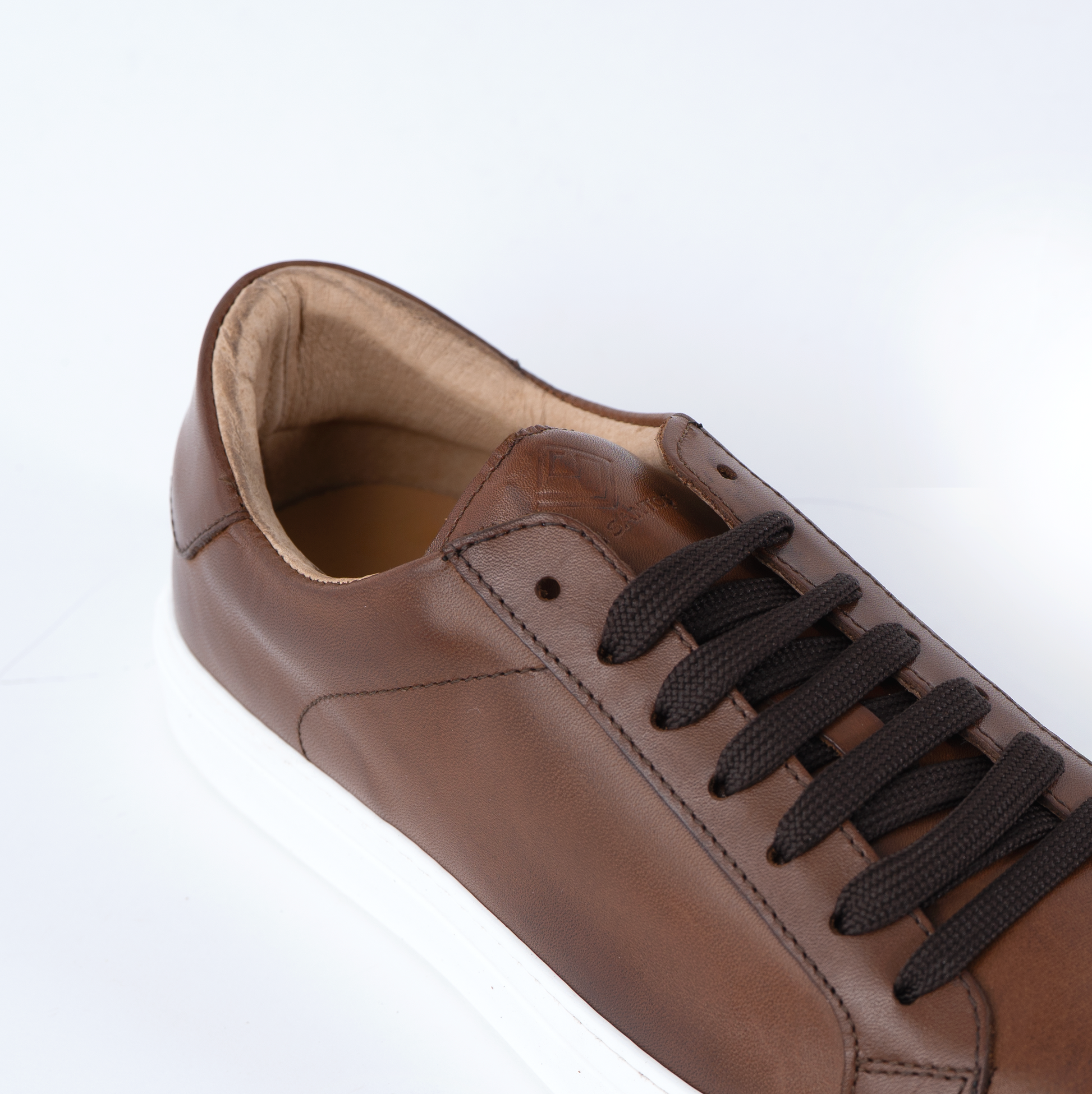 Fusion Sneaker Herren niedrig aus echtem genarbtem Leder