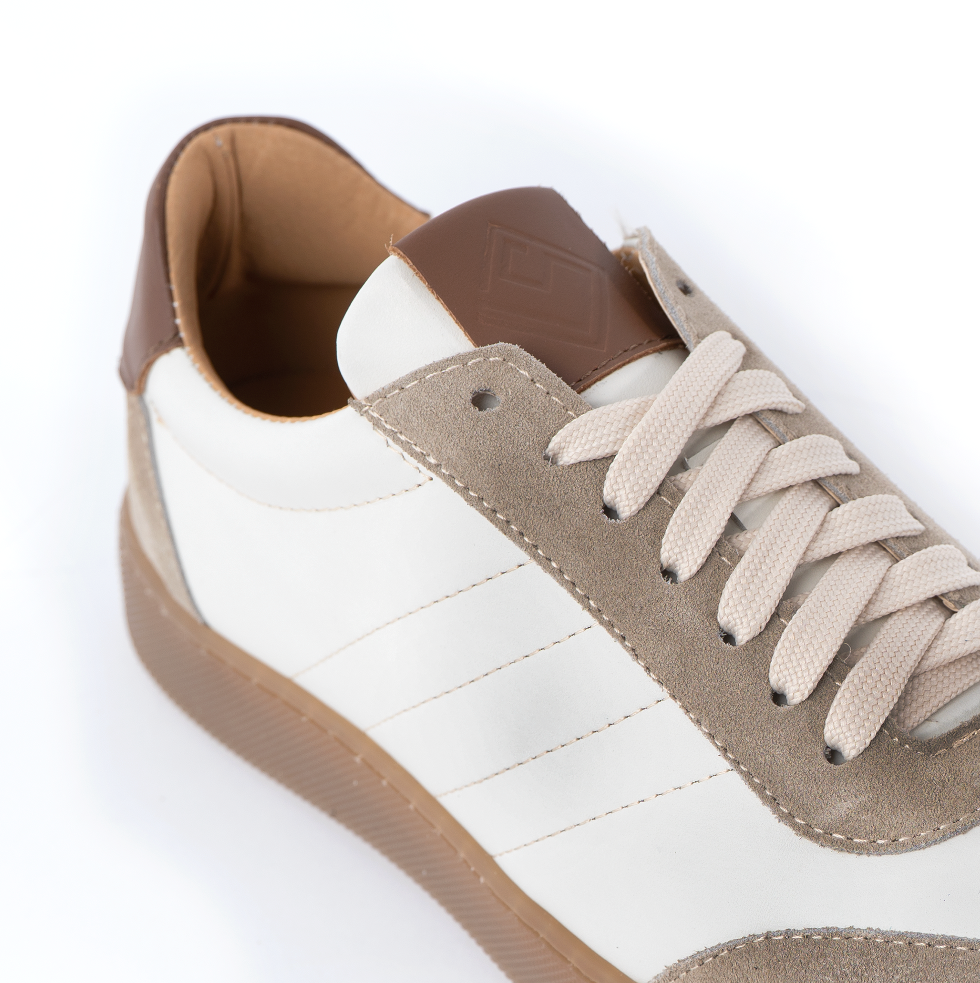 Fusion Sneaker Herren niedrig aus echtem genarbtem Leder