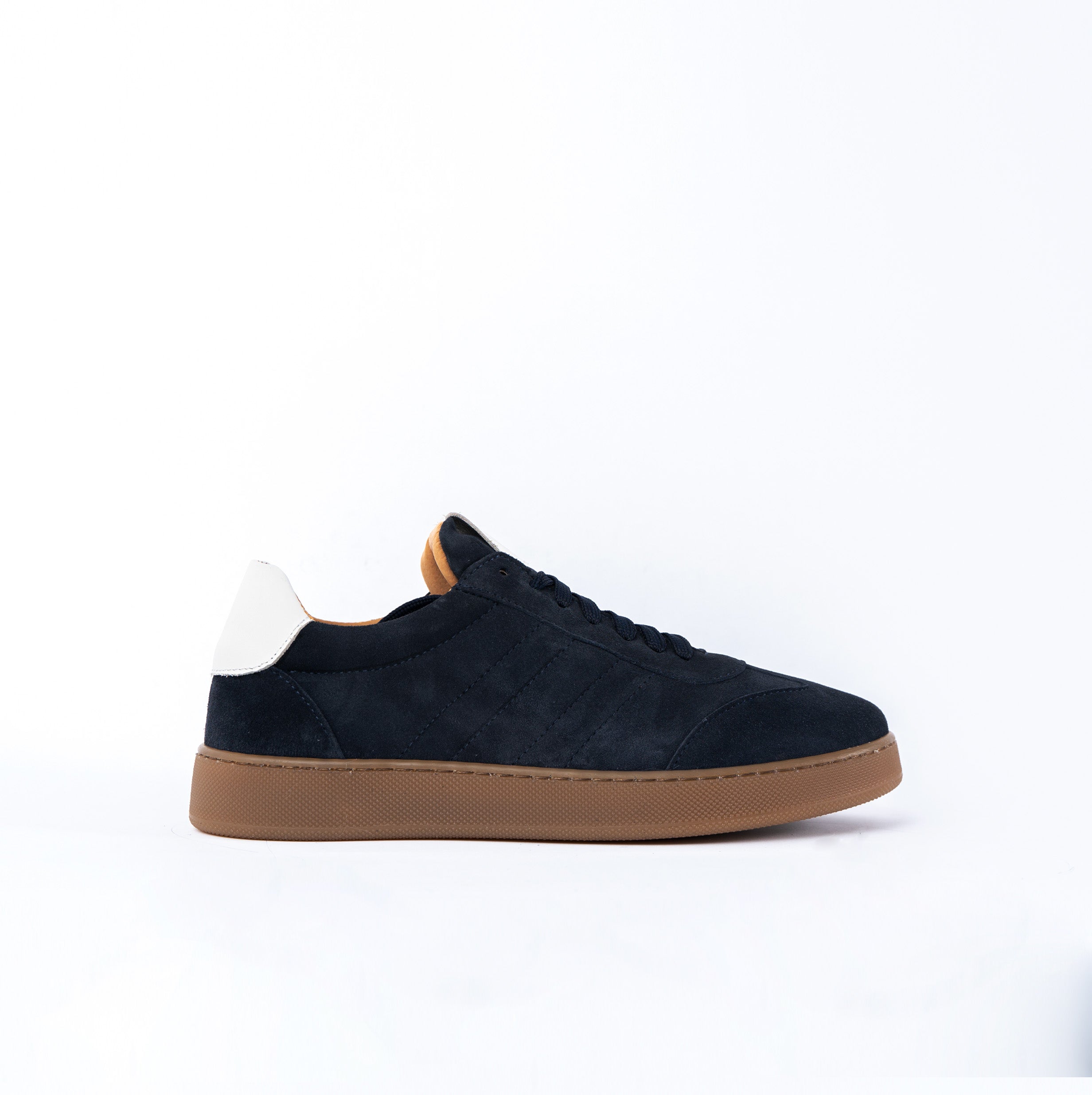 Fusion Sneakers niedrige Herrenschuhe aus weichem Wildleder
