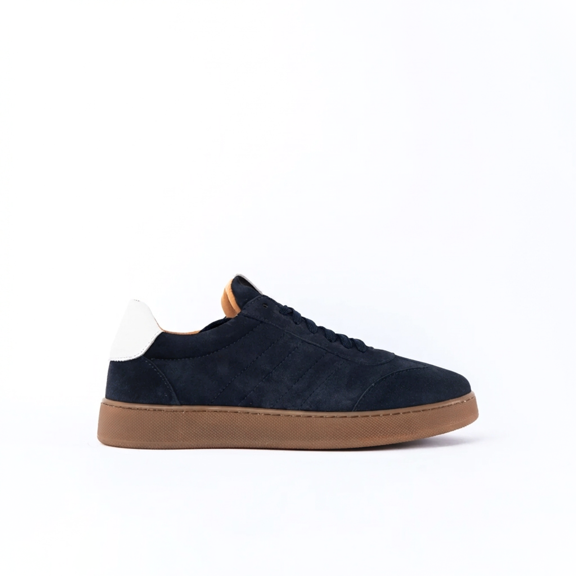 Fusion Sneakers niedrige Herrenschuhe aus weichem Wildleder