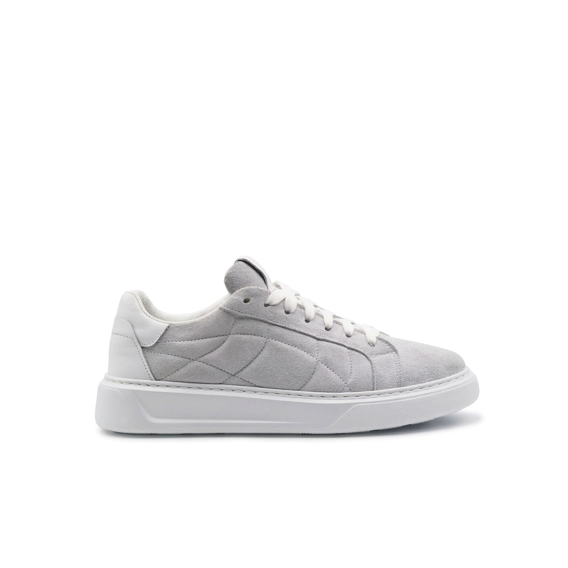 Orion Herren-Sneaker aus Wildleder mit weißer Sohle
