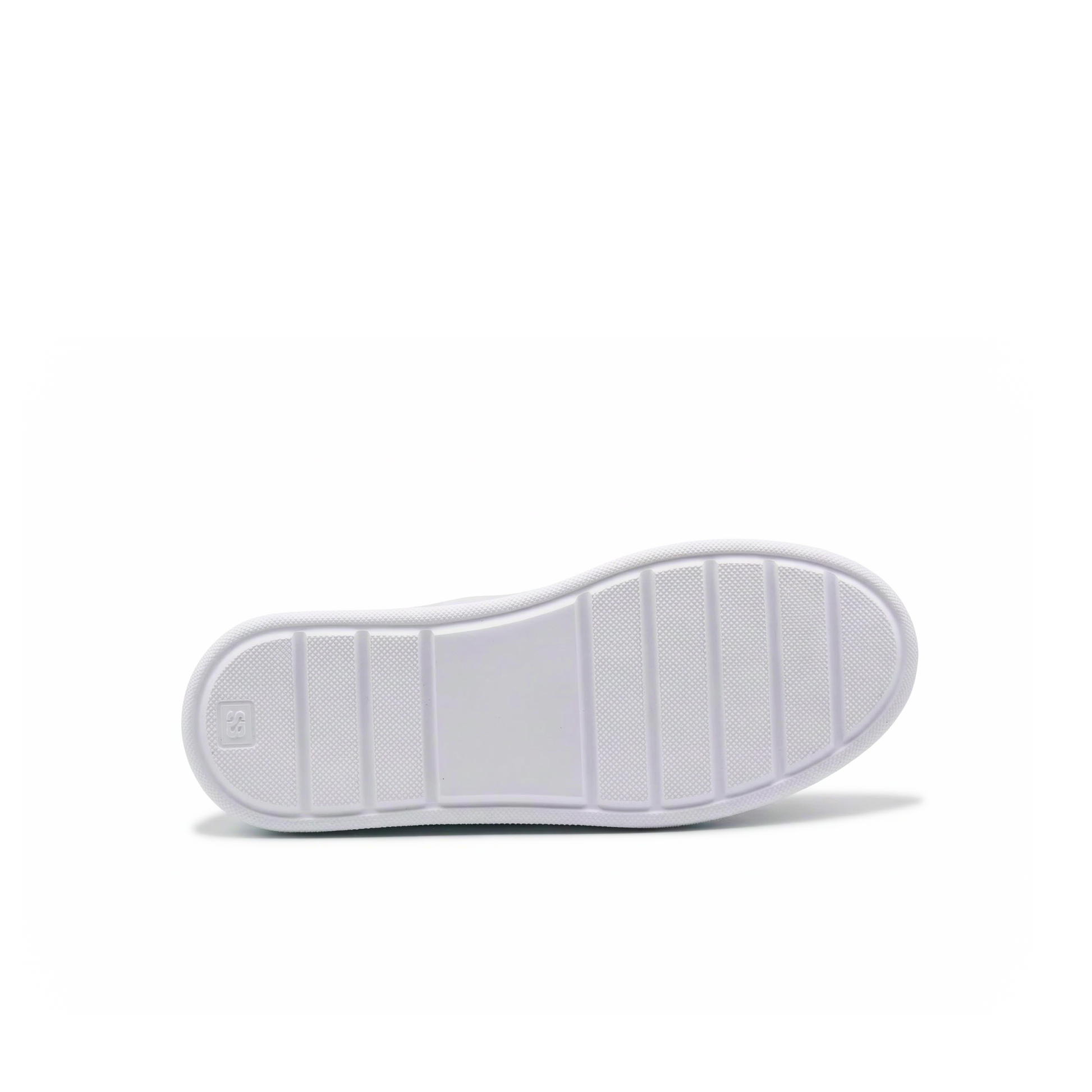 Airon Herren-Sneaker aus Leder mit weißer Sohle