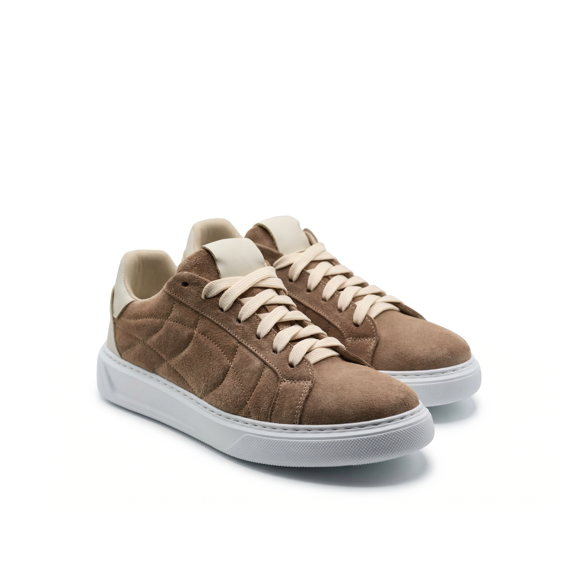 Orion Herren-Sneaker aus Wildleder mit weißer Sohle