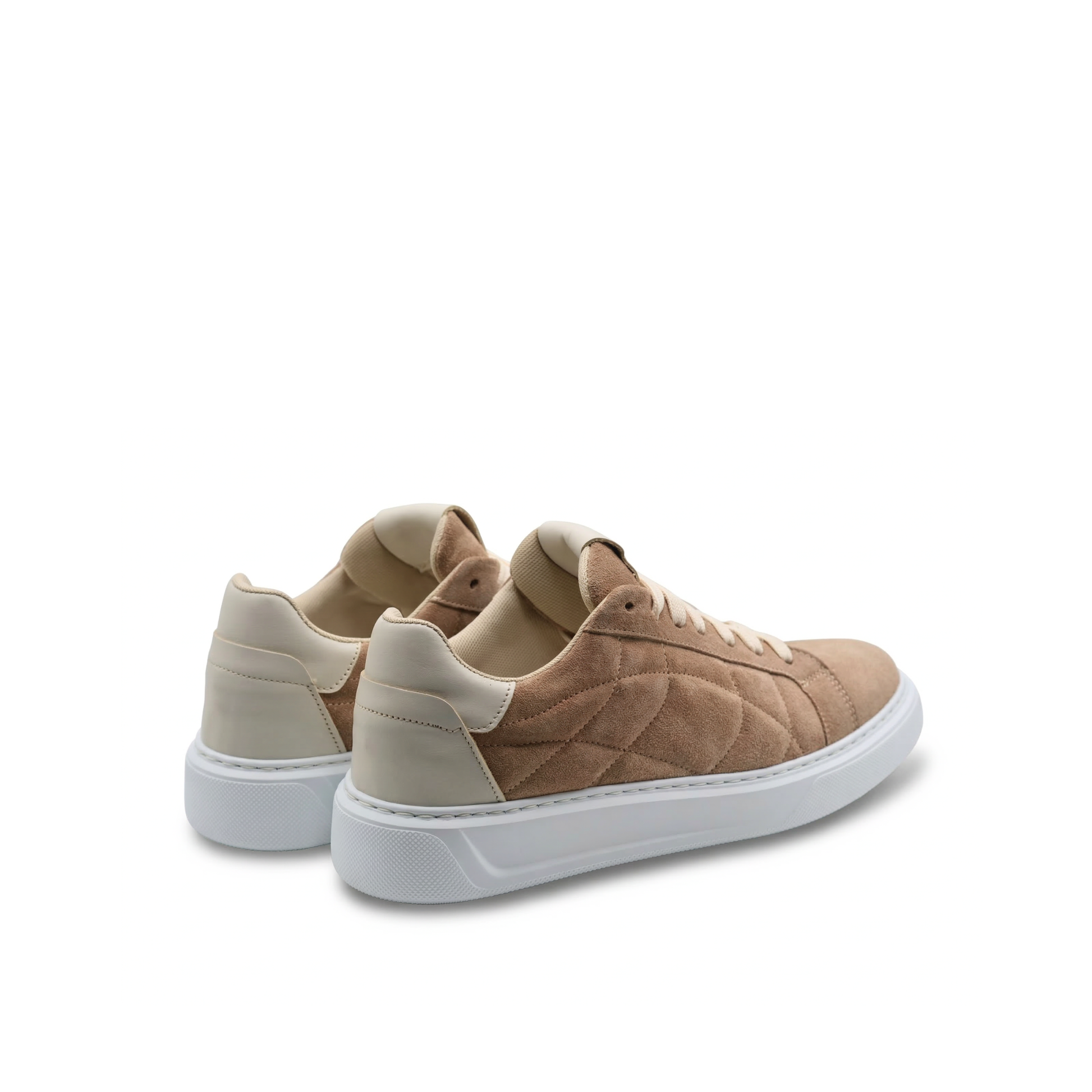 Orion Herren-Sneaker aus Wildleder mit weißer Sohle