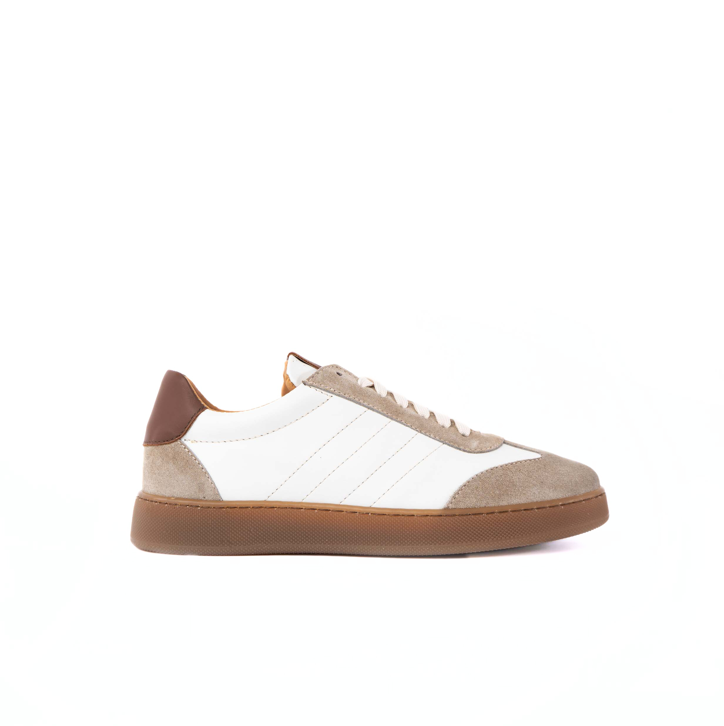 Fusion Sneaker Herren niedrig aus echtem genarbtem Leder
