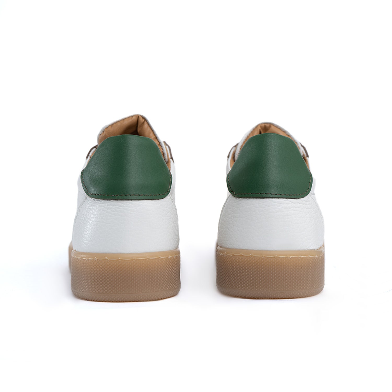 Fusion Sneaker Fondo Ambra Chiaro Herren aus echtem genarbtem Leder