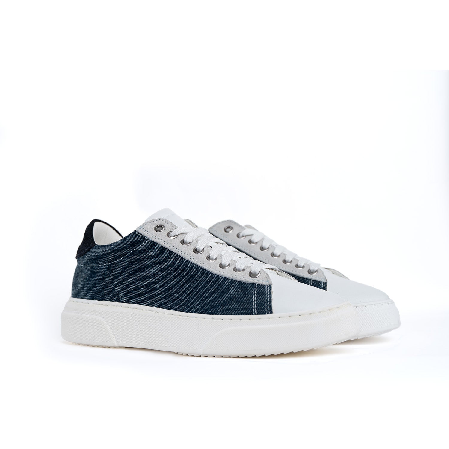 Smith Sneakers Herren in Denim mit weißer Sohle