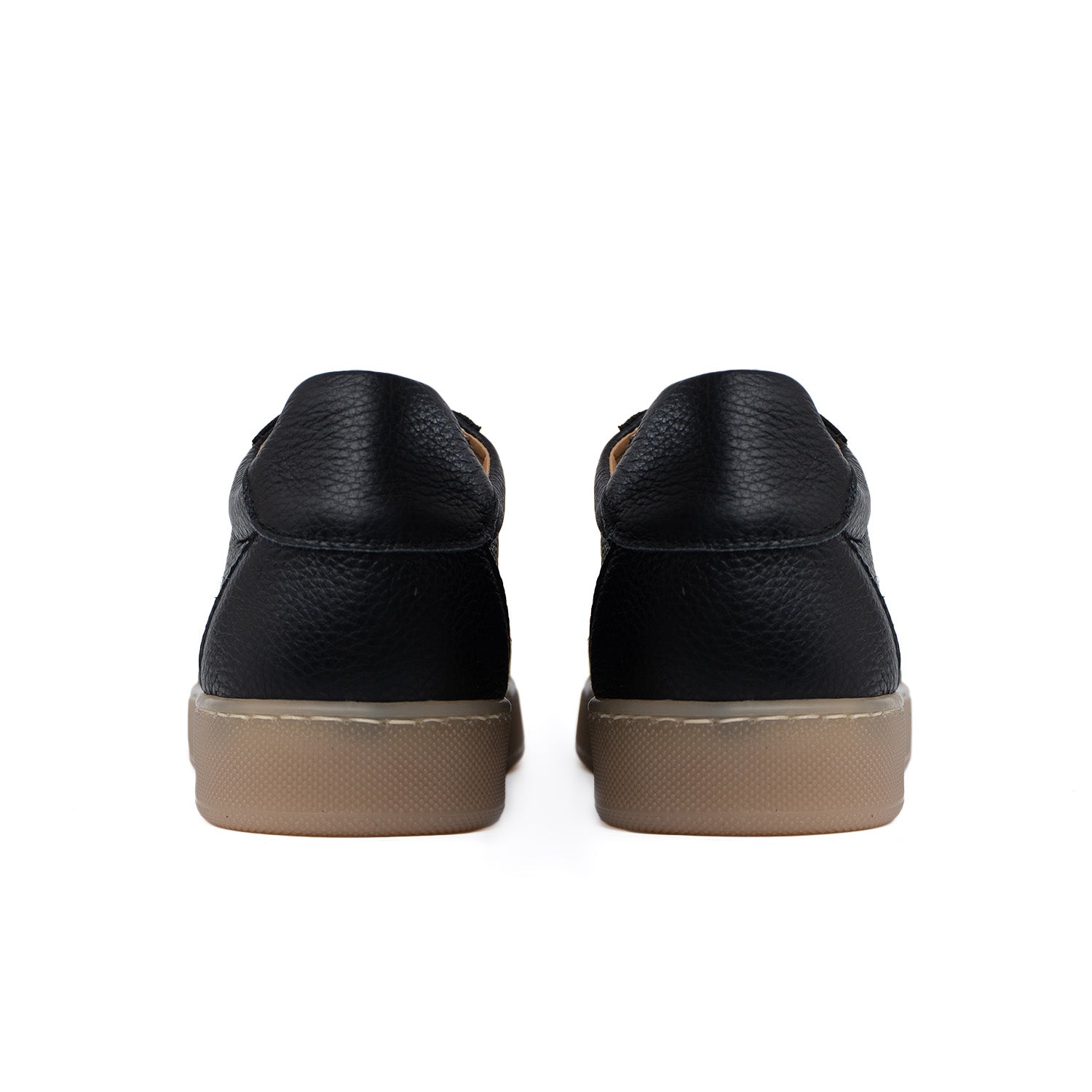 Fusion Sneaker Fondo Ambra Chiaro Herren aus echtem genarbtem Leder