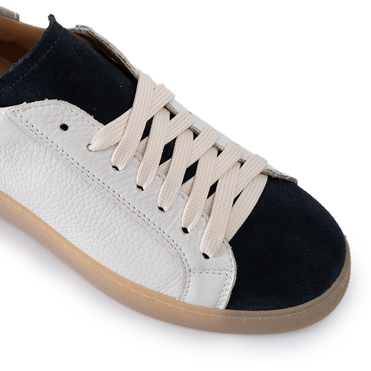 Urban Sneakers Herren Echtes Leder Flaschenprägung Wildleder Einsätze